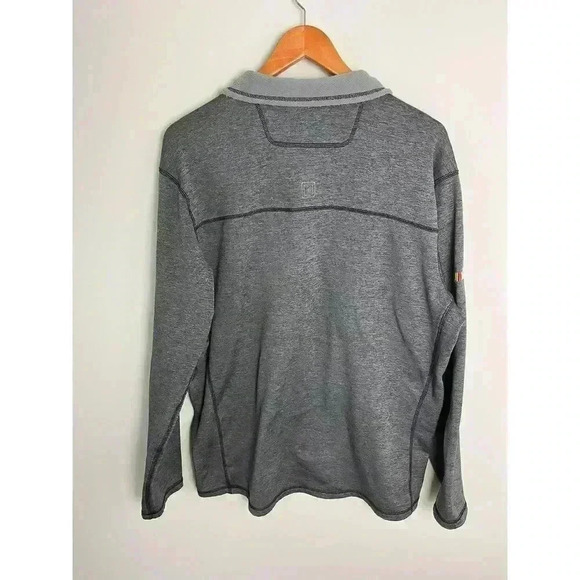 5.11 Tactical Recon Half Zip Long Sleeve Pullover Men's Gray Fleece Lining XL - Picture 12 of 14